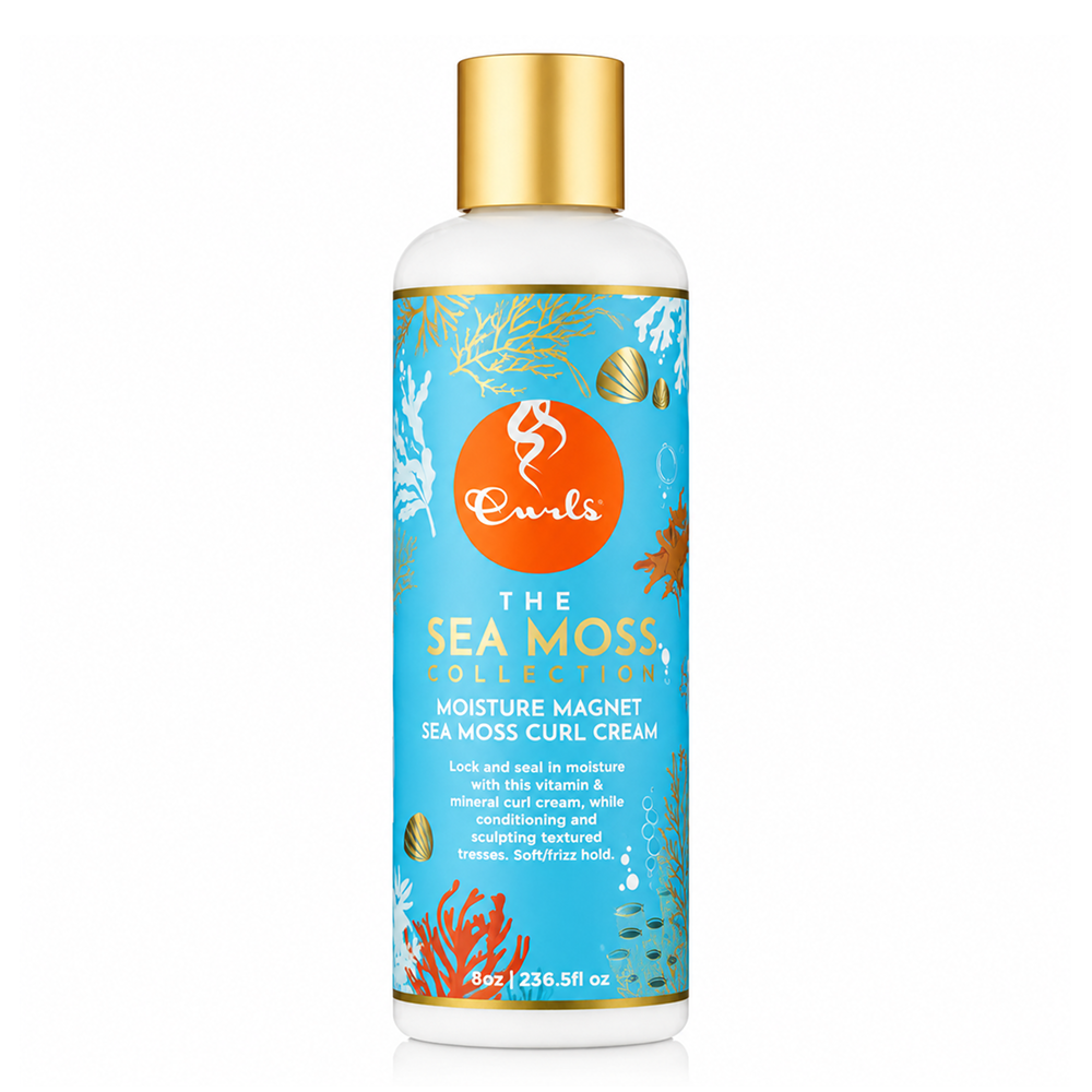 Curls Sea Moss Moisture Magnet Cream 8oz-All-Beauty and hair supply