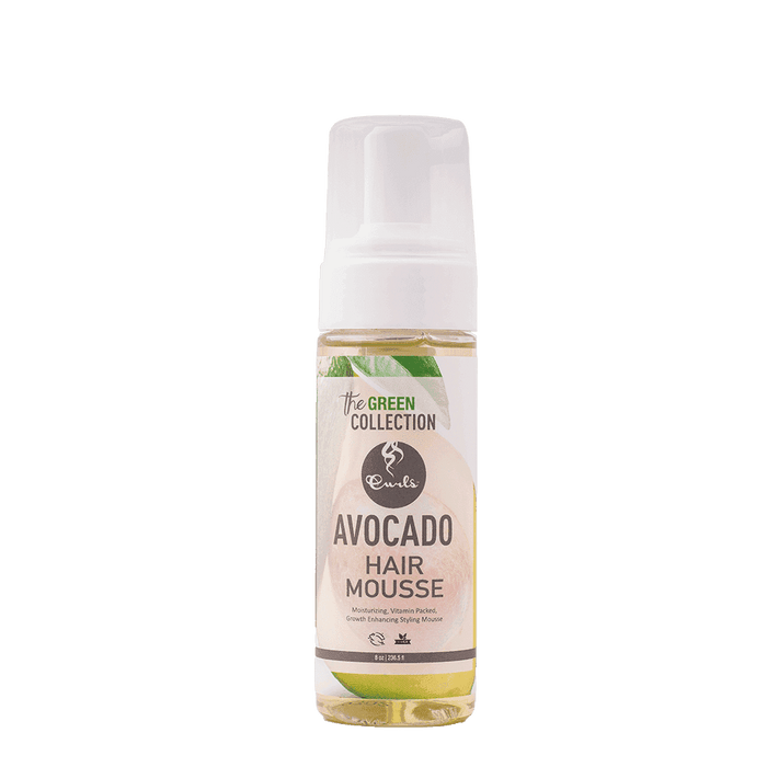 Curls The Green Collection Avocado Hair Mousse 236ml - Beauty and Hair Supply