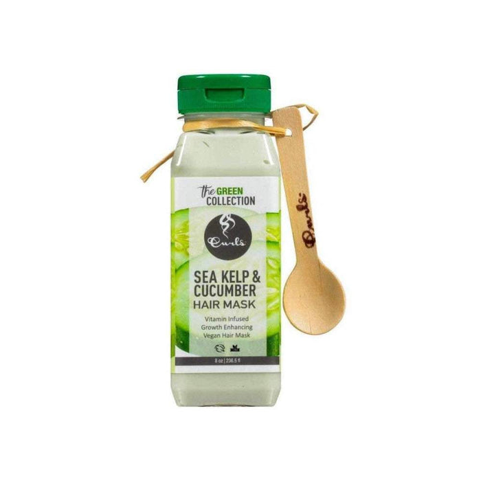 Curls The Green Collection Sea Kelp & Cucumber Hair Mask 236.5g - Beauty and Hair Supply