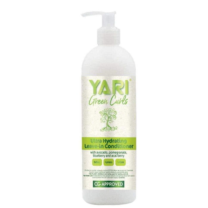 Curls Ultra Hydrating Leave-in Acondicionador Yari Green - Beauty And Hair Supply