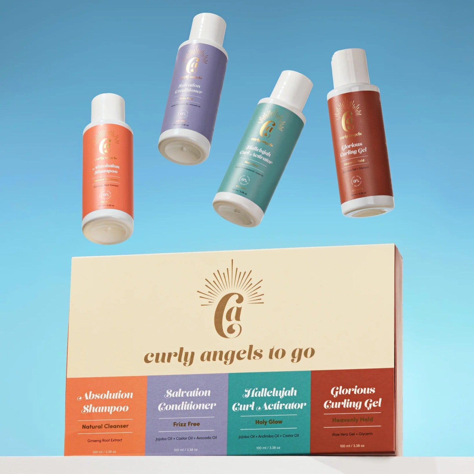 Curly Angels To Go Travel Kit-All-Beauty and hair supply