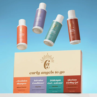 Curly Angels To Go Travel Kit-All-Beauty and hair supply