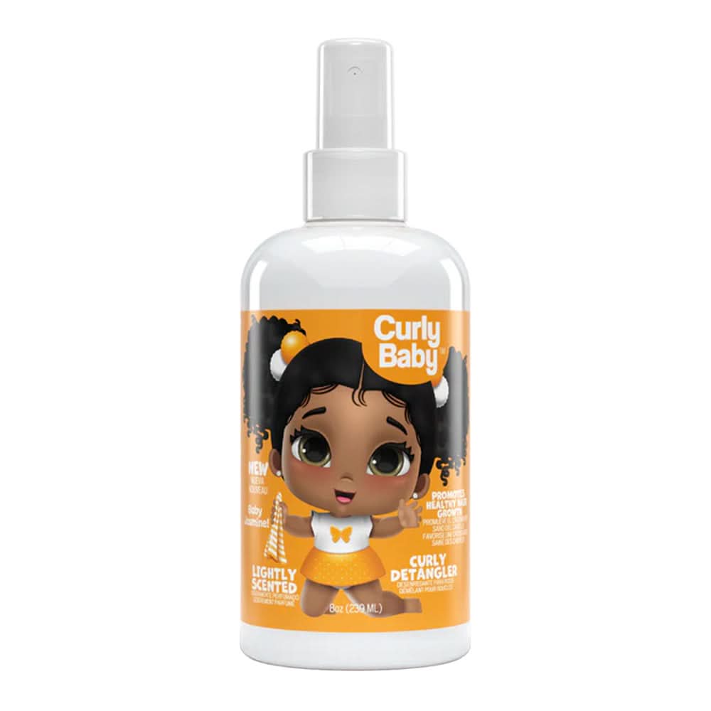 Curly Baby Curly Detangler Spray (Jasmine) 239ml-Leave-in Detangler-Beauty and hair supply