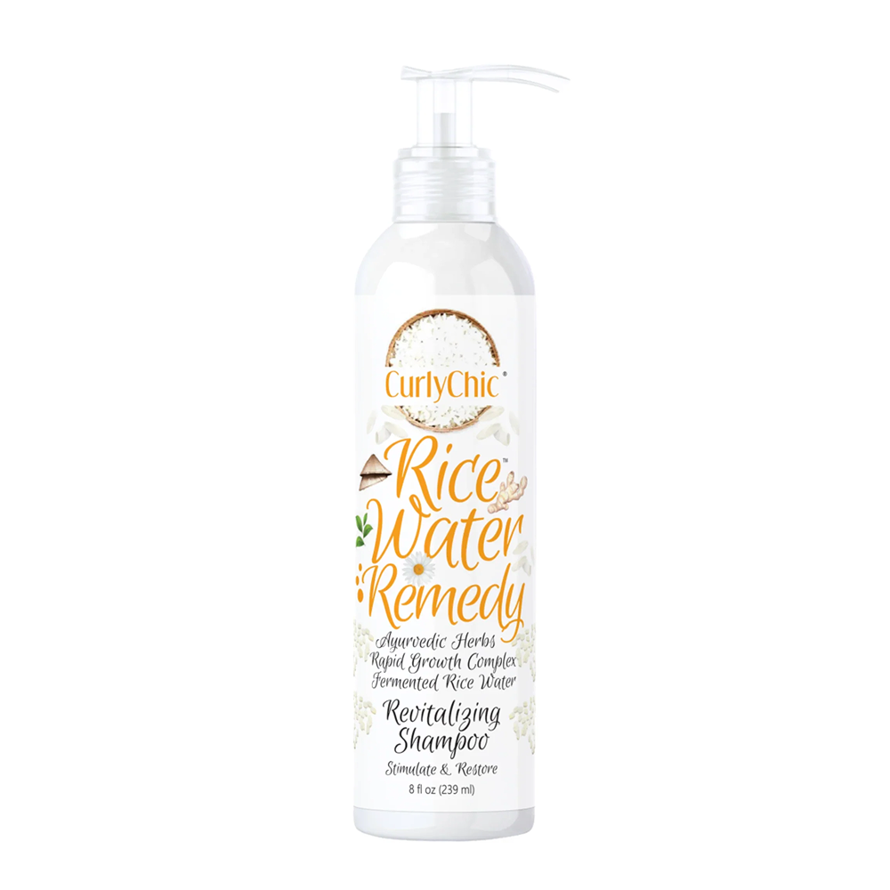 Curly Chic Rice Water Shampoo 8oz-All-Beauty and hair supply