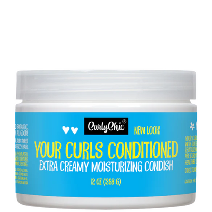 Curly Chic Your Curls Conditioned Moisturizing Condish 358g-All-Beauty and hair supply