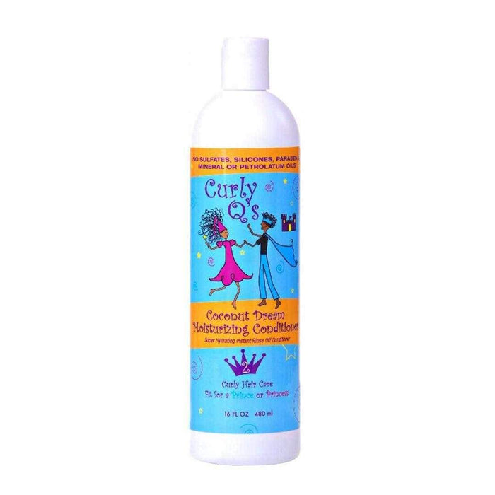 Curly Q's Coconut Dream Moisturizing Conditioner 236ml - Beauty and Hair Supply