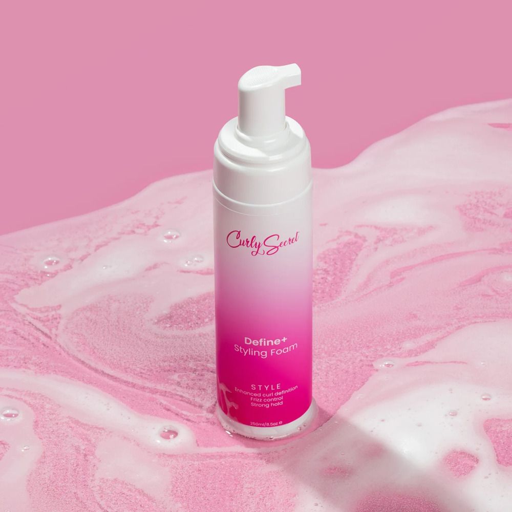 Curly Secret Define + Styling Foam 250ml-Styling Foam-Beauty and hair supply