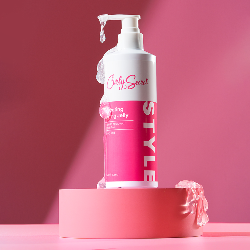 Curly Secret Hydrating Styling Jelly 300ml-Gel-Beauty and hair supply
