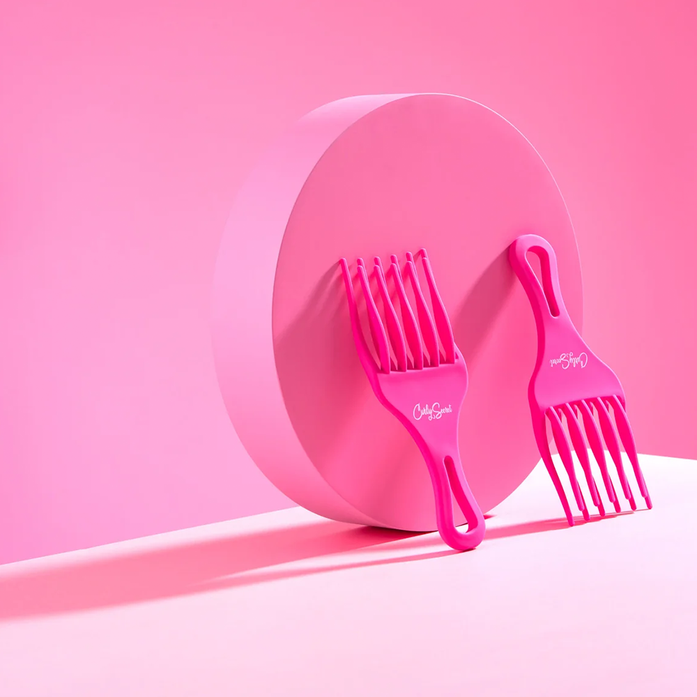 Curly Secret Volume Boosting Double Lift Pick-Volumizing Comb-Beauty and hair supply