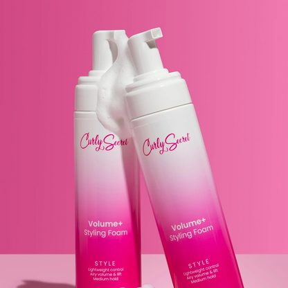 Curly Secret Volume Enhancing Hair Styling Foam 250ml-All-Beauty and hair supply