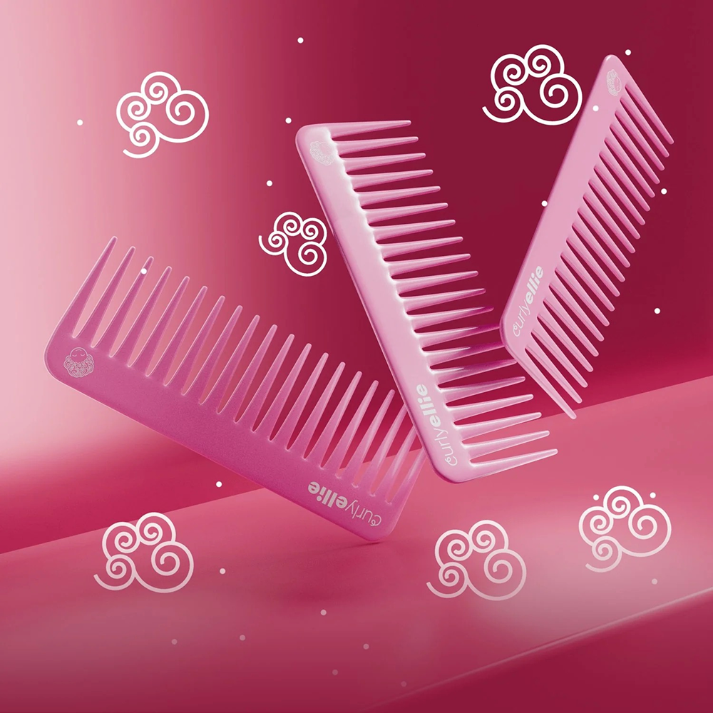 CurlyEllie Curl Comb-Volumizing Comb-Beauty and hair supply