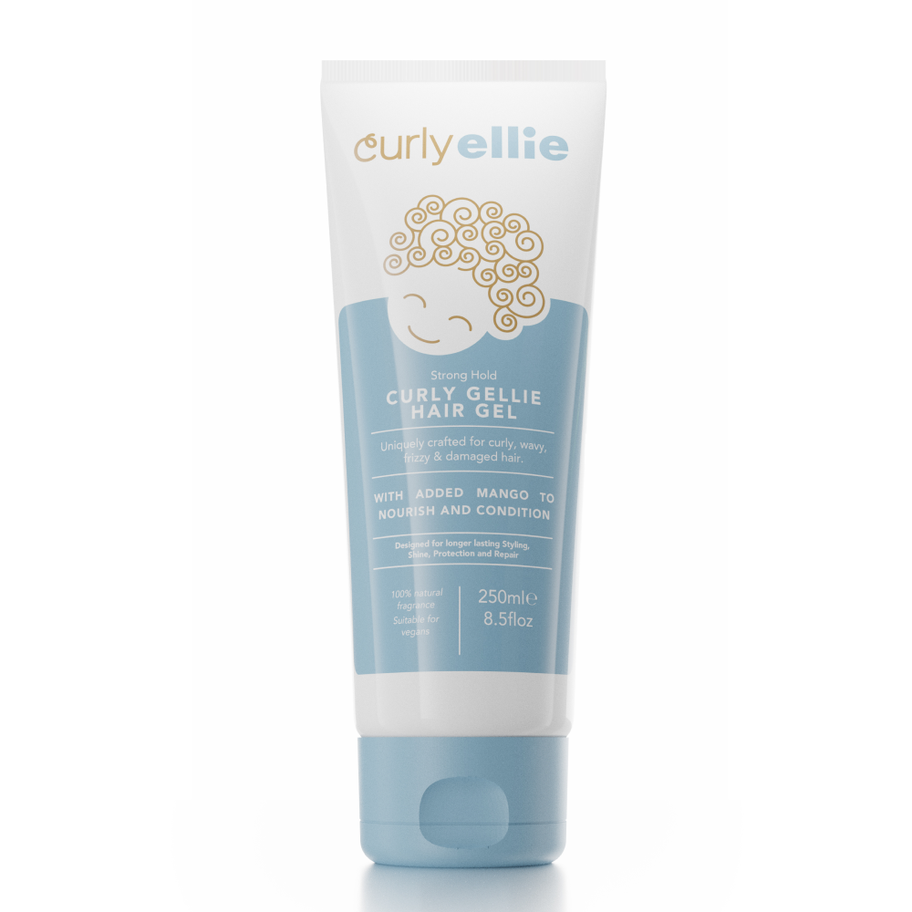 CurlyEllie Curly Gellie Strong Hold Hair Gel-Gel-Beauty and hair supply