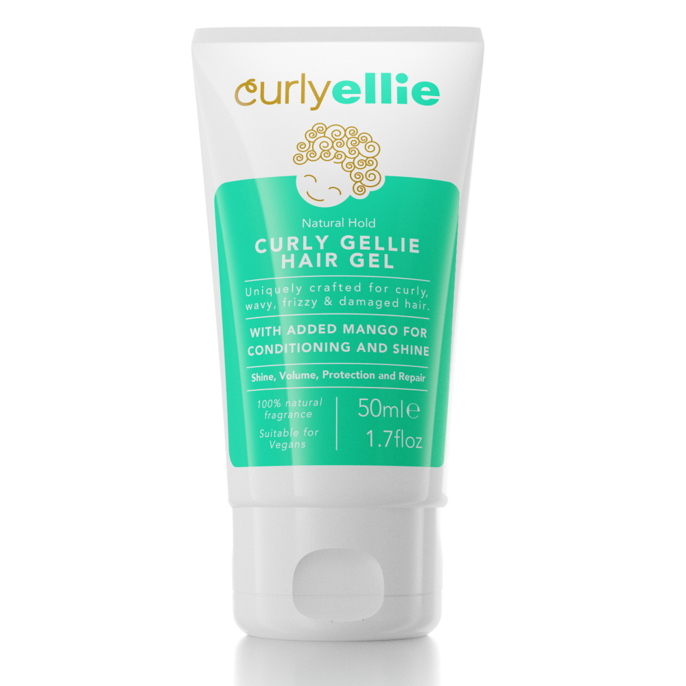 CurlyEllie Gellie Natural Hold Hair Gel-Gel-Beauty and hair supply