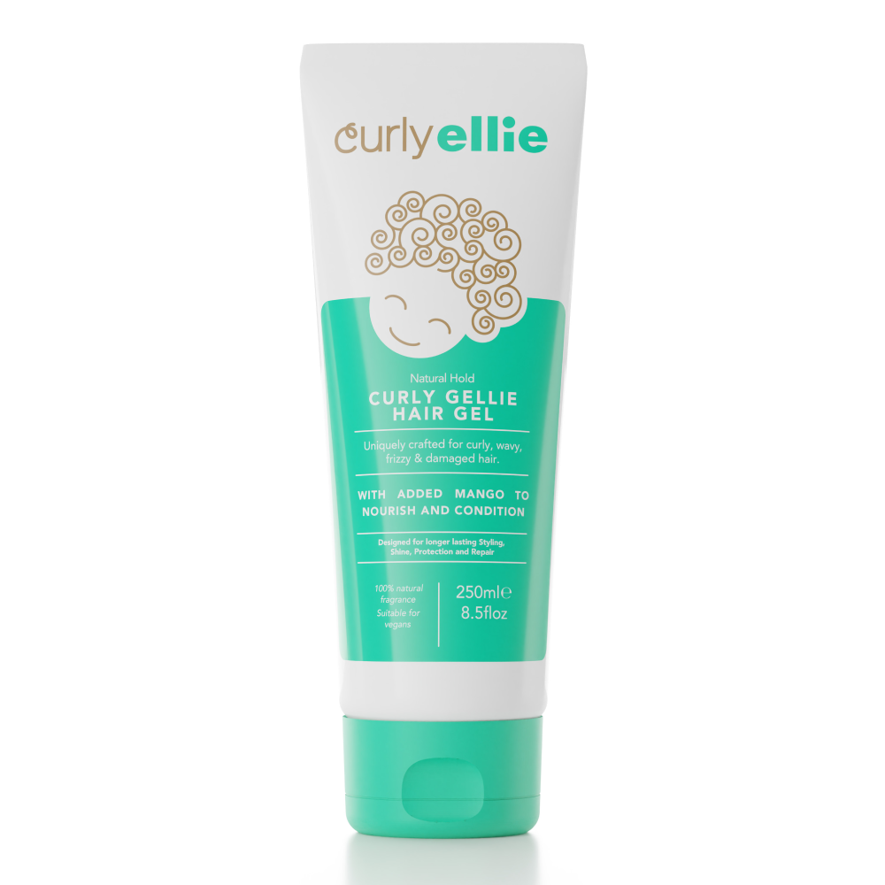 CurlyEllie Gellie Natural Hold Hair Gel-Gel-Beauty and hair supply