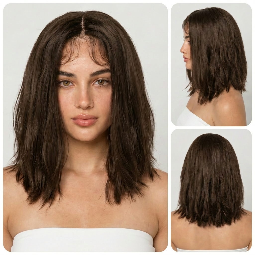 Kuknus Anaya Lace Front Wig - Super Volume, Natural Baby Hairline