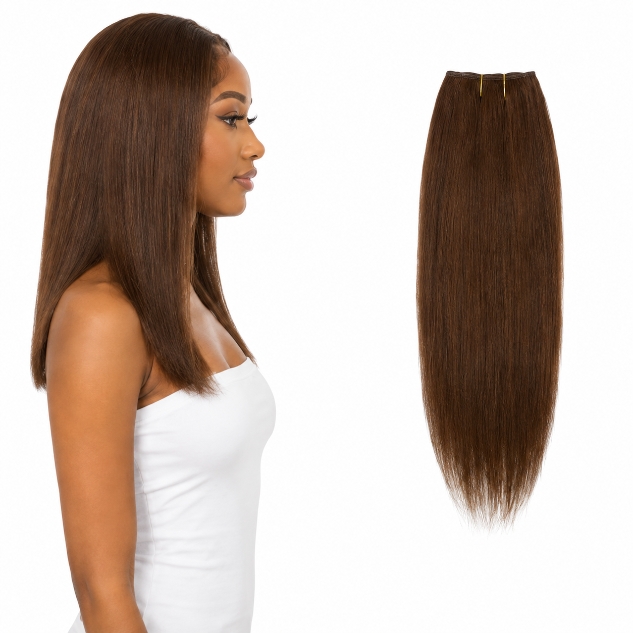 Ei Luxury 100% Unprocessed Virgin human hair Clip-in