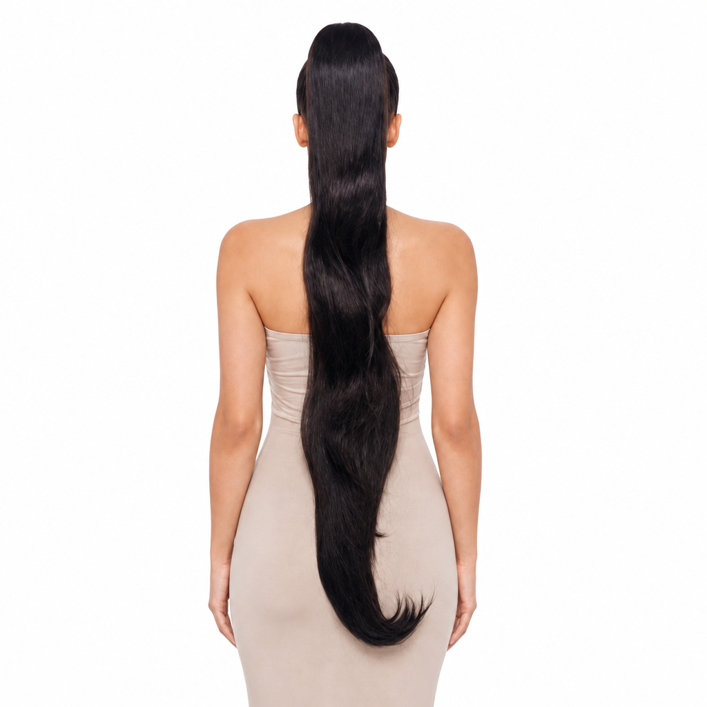Kuknus Synthetic Bombay Girl Ponytail 32"