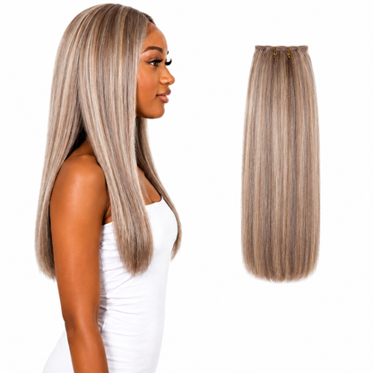 Ei Luxury 100% Human Hair 7 Pcs Clip-in Extensions 20"