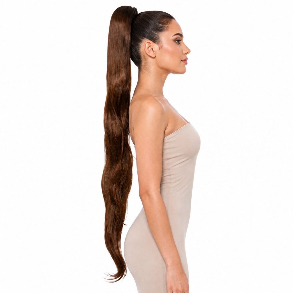 Kuknus Synthetic Bombay Girl Ponytail 32"