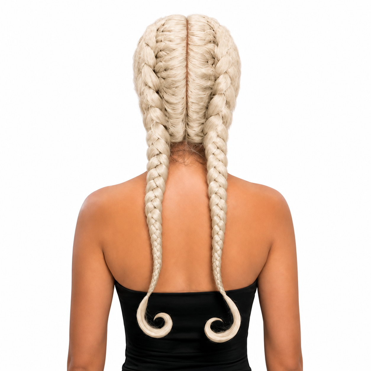 Kuknus Poonam - Synthetic Braids Lace Front Wig