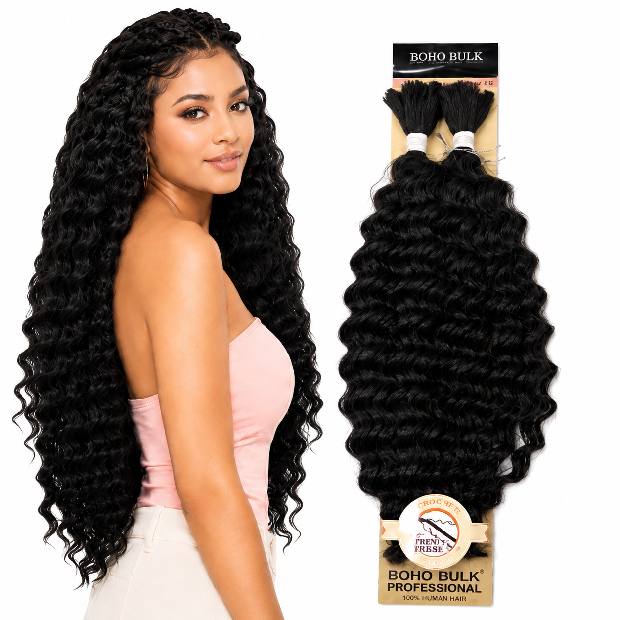 Kuknus Style Boho Deep Twist Bulk 22"