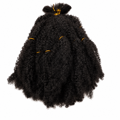 K&amp;C Hair World Afro Kinky Bulk Synthetic Hair