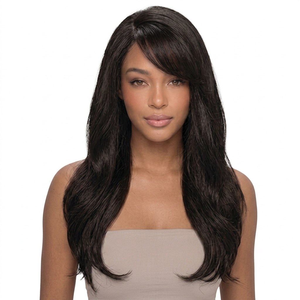 Kuknus Komal - Synthetic Lace Front Wig with Natural Baby Hairline