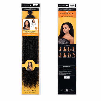 Kuknus Brazilian Bulk Synthetic Braiding Hair