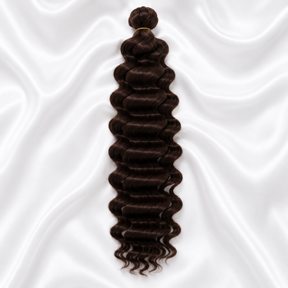 Kuknus Style Deep Twist Bulk Synthetic Braiding Hair