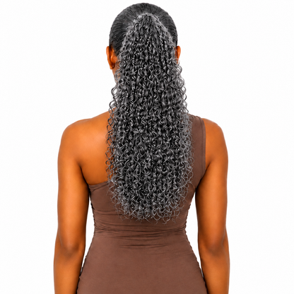 Kuknus Synthetic Chad Girl Ponytail 20"