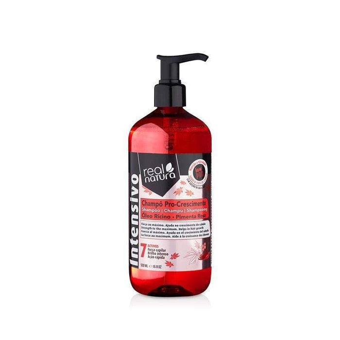 Shampoo Pro-Crescimento Real Natura 500ml - Beauty and Hair Supply