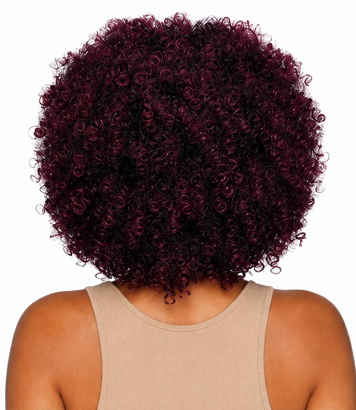 Black Angle Dita - Synthetic Short Spiral Curly Hair Wig