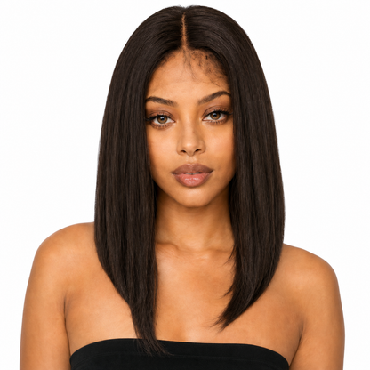 Kuknus Zeemal - Synthetic Lace Front wig with Natural baby Hairline