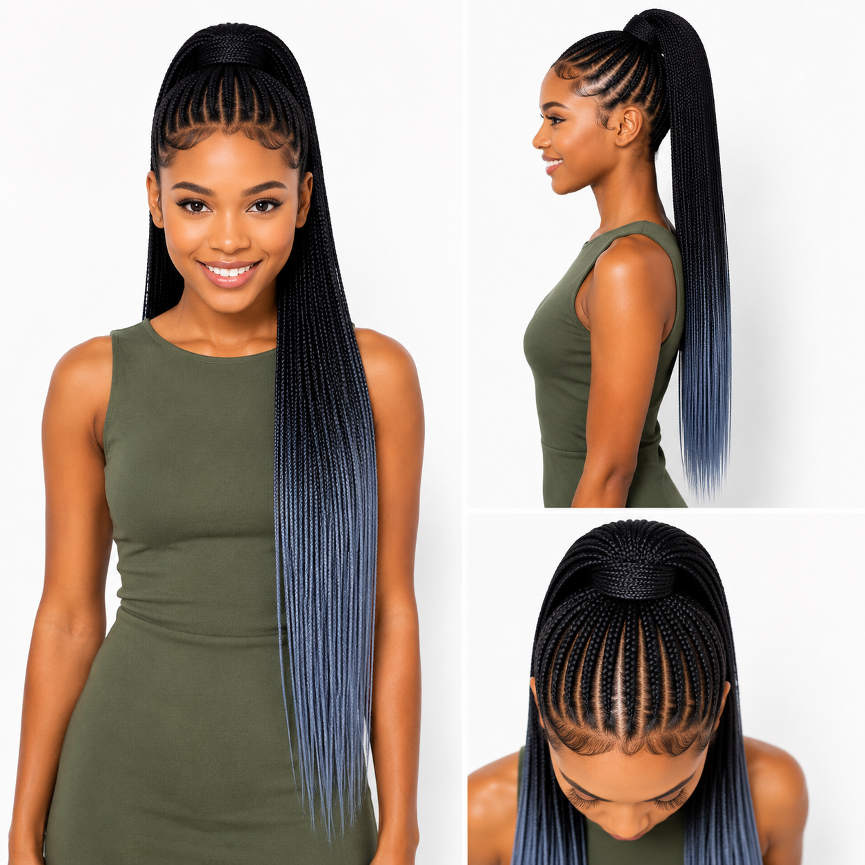 X-Pression 2X Pre-Stretched Synthetic Braids 24"