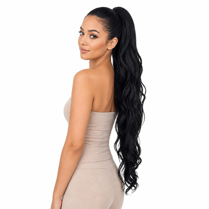 Kuknus Synthetic Brixton Girl Ponytail 30"