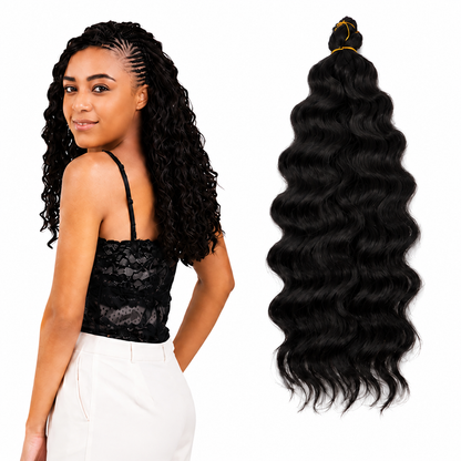 Kuknus Synthetic Carribean Bulk Braids 20"