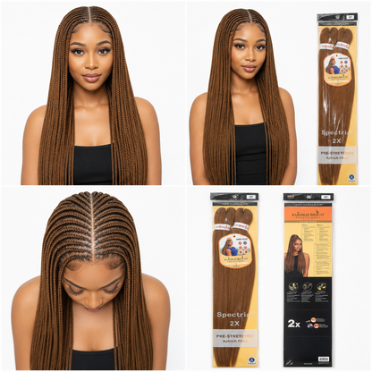 Kuknus Braids 2x Value Pack Pre-Stretched 26"