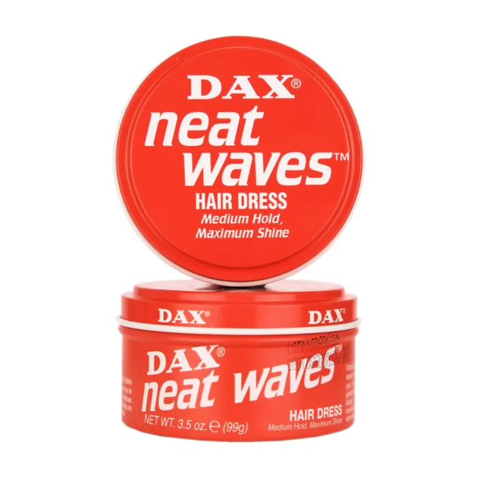 Dax Neat Waves Hair Dress Medium Hold 3.5 oz - Beauty and Hair Supply