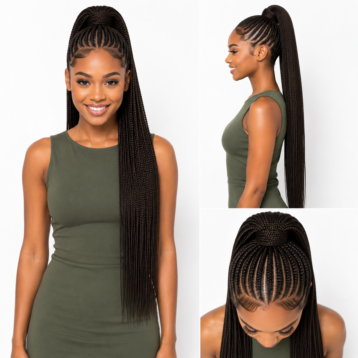 X-Pression 2X Pre-Stretched Synthetic Braids 24"