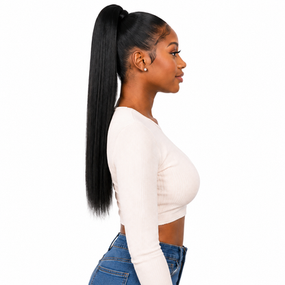 Darbro Doja Synthetic Yaki Style Ponytail 22&