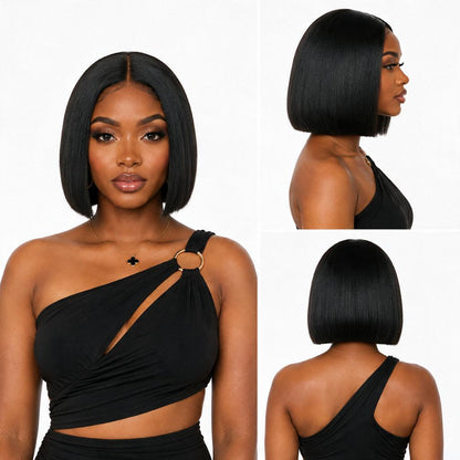 Ei Brazilian 100% Unprocessed Virgin Brazilian Human Hair Style: Straight (Natural Color)