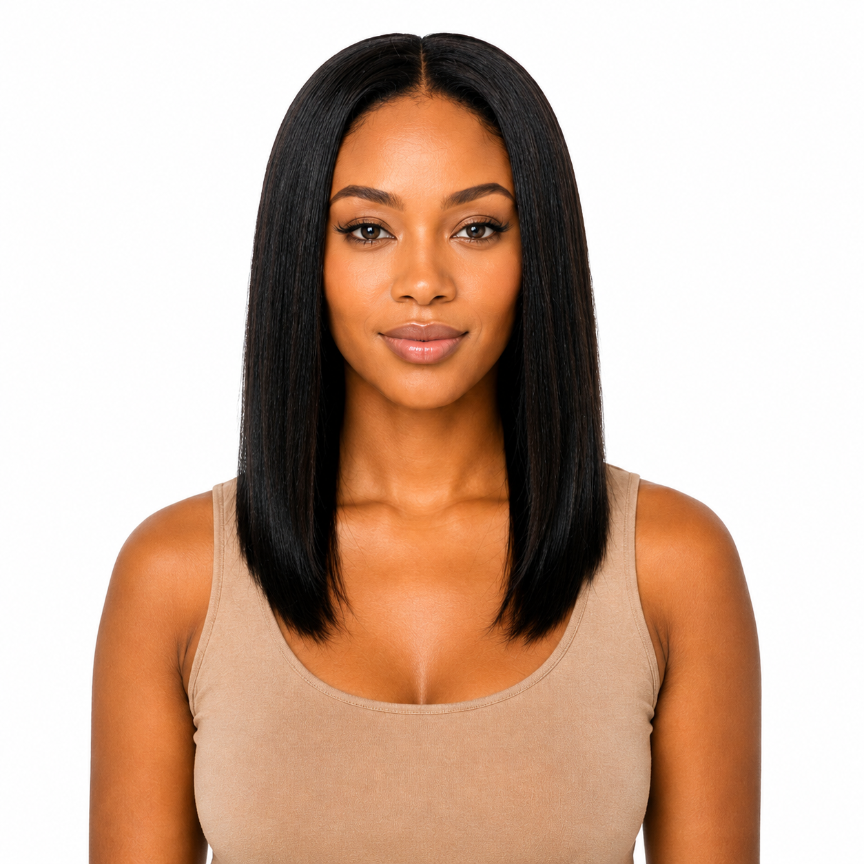 Ei Brazilian 100% Unprocessed Virgin Brazilian Human Hair Extension Straight Natural