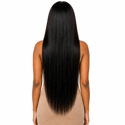 Ei Brazilian 100% Unprocessed Virgin Brazilian Human Hair Extension Straight Natural