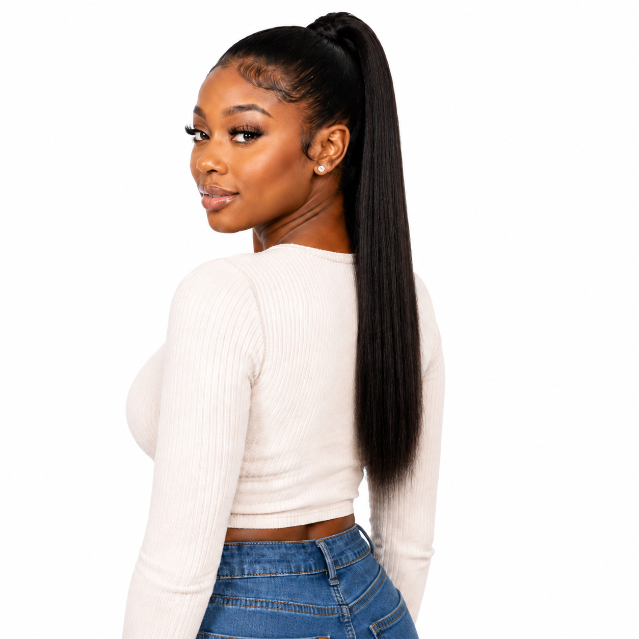 Darbro Doja Synthetic Yaki Style Ponytail 22&
