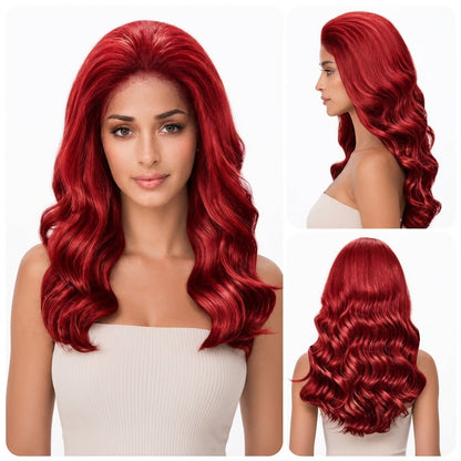 Wiglicious Style Premium Synthetic Honey Front Wig With Natural Baby Hair Line