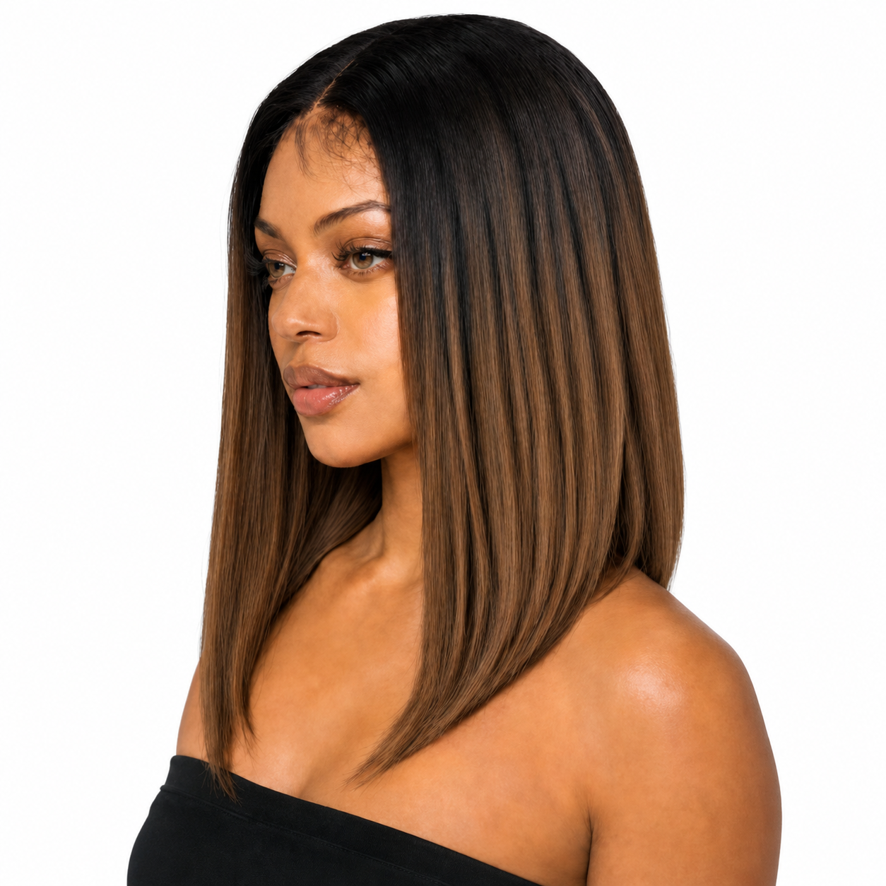 Kuknus Zeemal - Synthetic Lace Front wig with Natural baby Hairline