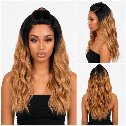 Style Station Somara - Synthetic Lace Front Wig with Baby Hairline