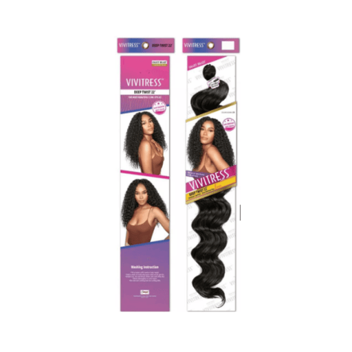 Vivitress Deep Twist 22 inches - Beauty and Hair Supply