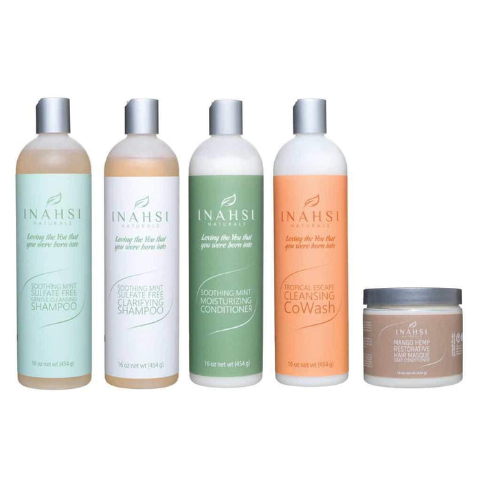 Deluxe Wash Day System Inahsi Naturals - Beauty and Hair Supply