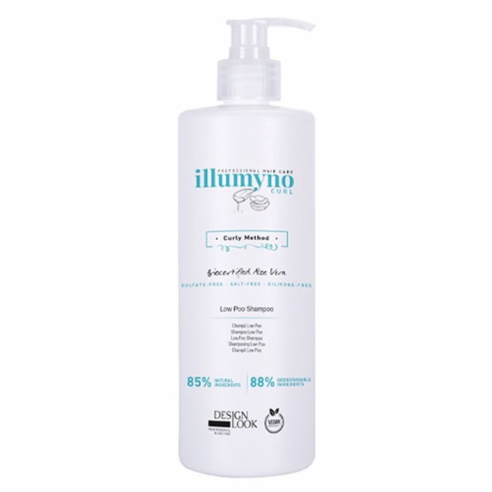 Design Look Shampoo Low Poo Illumyno Curly Method 500ml-Gentle Shampoo-Beauty and hair supply